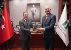 Hacı Bektaş Veli Anadolu Kültür Vakfı’ndan Başkan Ataç’a Ziyaret