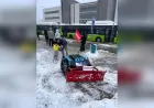 Kocaeli Büyükşehir’den Karla Mücadelede Robotik Hamle