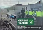 Otoyolda 300 Km Hız Yapan Motosiklet Sürücüsü Yakalandı