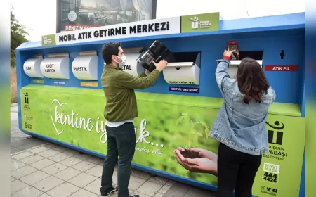 Tepebaşı Belediyesi’nden 2025’te 6,4 Milyon Kilogram Atık Geri Dönüşüme Kazandırıldı