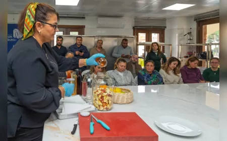 Meslek Fabrikası’nda Doğal Sirke Yapımı Eğitimi