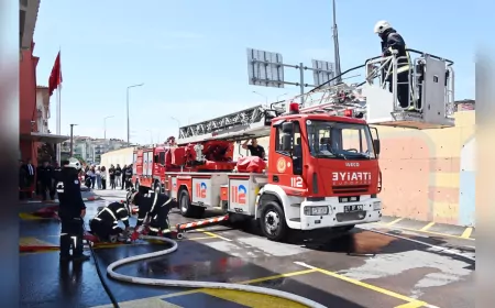Yalova İtfaiyesi 2025 Yılında 1778 Olaya Müdahale Etti