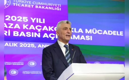 Ticaret Bakanlığı, 2025 Yılı Gümrük ve Kaçakçılıkla Mücadele Faaliyetlerini Değerlendirdi