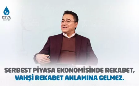 Babacan: “Serbest Piyasa Rekabeti, Vahşi Rekabet Anlamına Gelmez”
