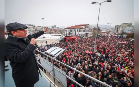 Özgür Özel Çankırı’da Konuştu: “Bu Ülkeyi İyileştirmeye Geliyoruz”