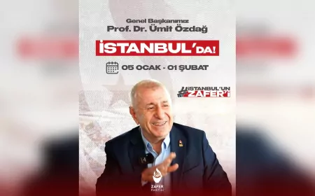 Ümit Özdağ İstanbul Sahasında: "Zafer" Turuna Başlıyor