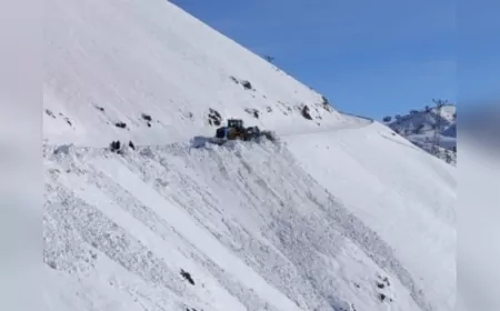 Diyarbakır'da Karla Mücadele Seferberliği: 2 Bin 622 Kilometrelik Yol Ulaşıma Açıldı