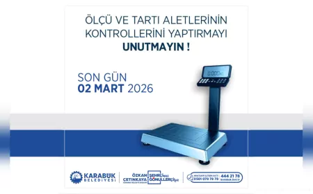 Karabük Belediyesi'nden Esnafa Ölçü ve Tartı Uyarısı