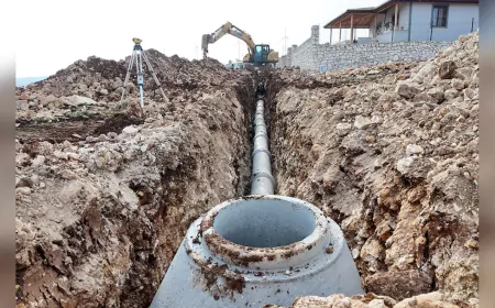 Şenköy’de Kanalizasyon Sorununa Neşter: 177 Hane Sağlıklı Altyapıya Kavuşuyor