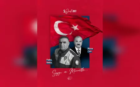 CHP'den Fethi Sekin ve Musa Can İçin Anma Mesajı: “Teröre Karşı Cesaretin Simgesi”