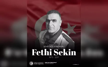 Ticaret Bakanlığı’ndan Fethi Sekin’e Anma: “Milletimizin Huzuru İçin Canını Ortaya Koydu”