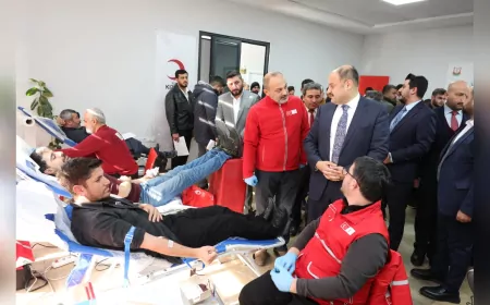 Şanlıurfa Büyükşehir Belediyesi'nden Anlamlı Kan Bağışı Kampanyası