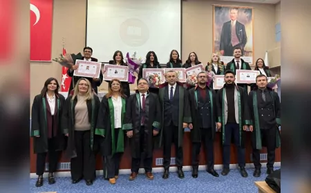 Eskişehir Barosu’nda Yılın İlk Yemin Töreni Gerçekleştirildi