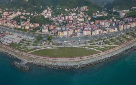 Trabzon Büyükşehir’den Arsin’e 62 Milyon TL’lik Sahil Parkı Yatırımı