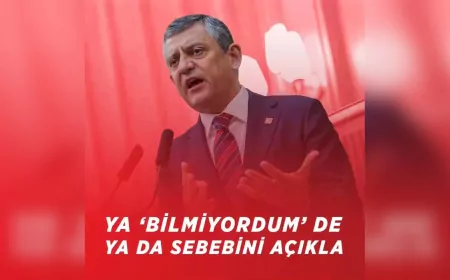 Özgür Özel’den Erdoğan’a Trump Tepkisi: “Bu Ülkeyi Ben Mi Yönetiyorum, Sen Mi?”