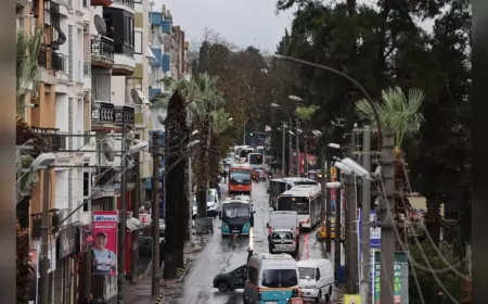 Özmen Caddesinin Yeni Altyapısı Yağmur Sınavını Başarıyla Geçti