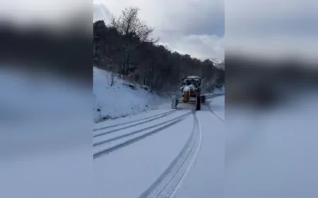 Bursa Büyükşehir’den Karla Mücadelede Hızlı Müdahale