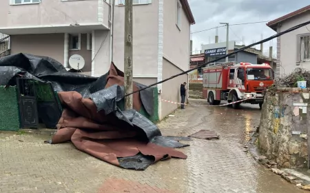 Fırtına Mağdurlarına Kocaeli Büyükşehir Belediyesi’nden Hızlı Destek