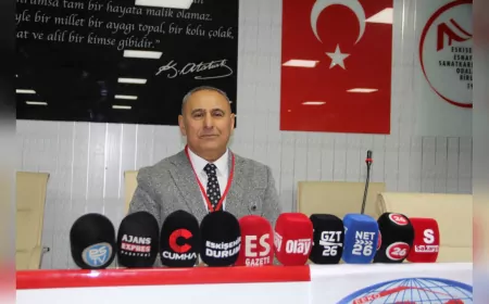 Eskişehir Emlakçılar Odası Başkanı Gazi Çelik’ten Torba Yasa Tepkisi