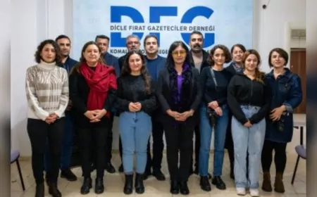 Eşbaşkanlardan Gazeteci Örgütlerine 10 Ocak Ziyareti