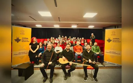 Balıkesir Türküleriyle Şehir ve Hafıza Buluştu