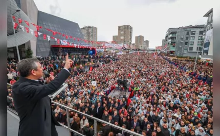 Özgür Özel Denizli’de Konuştu: “Hiçbir Yoksul Kaybetmeyecek, Hep Birlikte Kazanacağız”