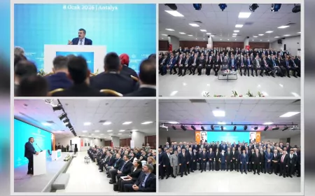 81 İlin Millî Eğitim Müdürü Antalya’da Buluştu