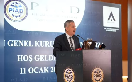 Bakan Yardımcısı Mahmut Gürcan, PİAD’ın 1. Olağan Genel Kurulu’na Katıldı