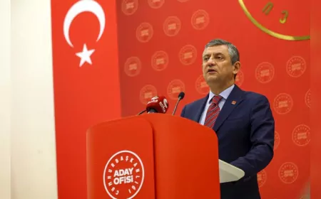 CHP Lideri Özgür Özel’den Adaylık Ofisi Toplantısı Sonrası Açıklama