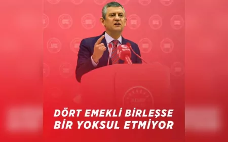 Özgür Özel: Emekliye 28 Bin Lira Nefes Aldırır, Ama Yoksulluktan Kurtarmaz