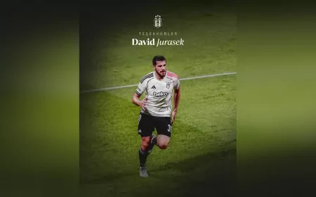 Beşiktaş, David Jurasek ile Yollarını Ayırdı