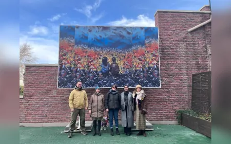 Rabia Hazar’ın “Savaşın Çocukları” Eseri Avlu Sanat’ta Sergileniyor