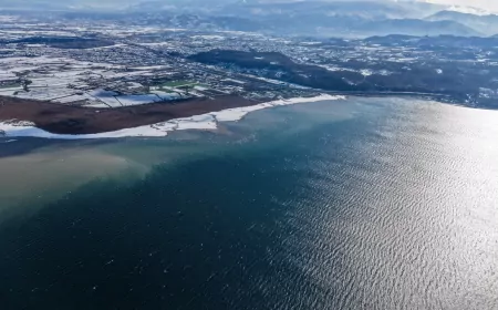 Sapanca Gölü’nde 8 Santimetrelik Seviyeye Artış