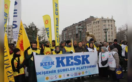 KESK’ten İş Bırakma Eylemi: “Geçinemiyoruz, İnsanca Yaşam İstiyoruz”