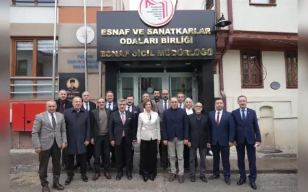 2026 Eskişehir Yılı İçin Güç Birliği: Başkan Ünlüce ve Esnaf Temsilcileri Buluştu