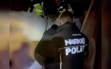 Mersin Limanı’nda 298 Kilogram Kokain Ele Geçirildi