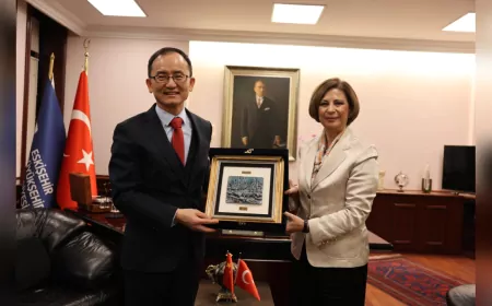 Başkan Ayşe Ünlüce’den Uluslararası Diplomasiye Güçlü Temaslar