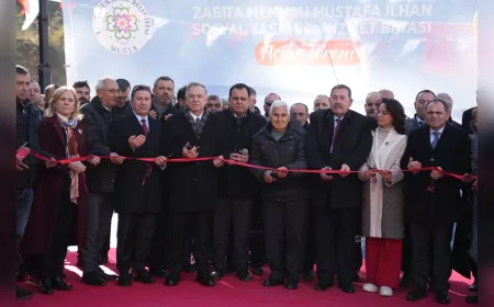 Gürleyk’te Zabıta Memuru Mustafa İlhan Sosyal Yaşam Merkezi Hizmete Açıldı