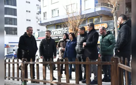 Başkan Ertuğrul Çetin Yeni Yatırımlar İçin Sahada İncelemelerde Bulundu