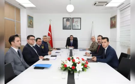 Bitlis’te Asayiş, Güvenlik ve İstihbarat Toplantısı Gerçekleştirildi