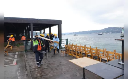 İBB’den Boğaziçi’nde Kaçak Yapıya Müdahale