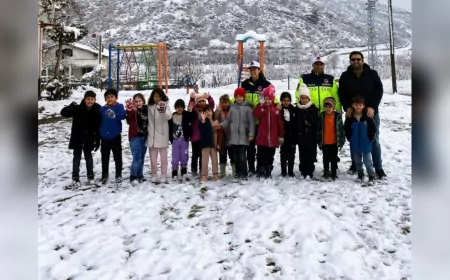 Tokat’ta İlkokul Öğrencilerine Jandarmadan Trafik Eğitimi