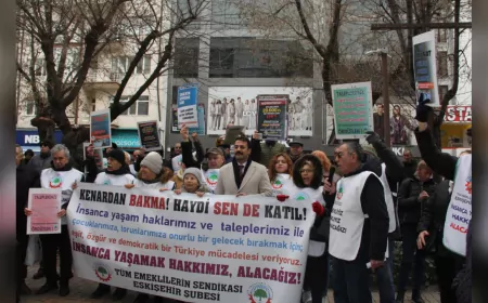 Tüm Emeklilerin Sendikası: Yoksulluk Kader Değil, Emeklilerin de İnsanca Yaşama Hakkı Var