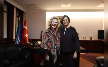 Gülsin Onay’dan Başkan Ünlüce’ye Ziyaret: Gurur Kaynağımız