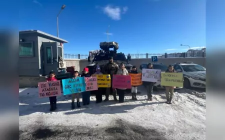 Minik Öğrencilerden Polis Teşkilatına Anlamlı Ziyaret