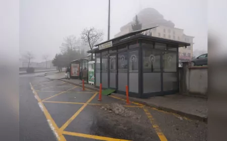 Düzce’nin Akıllı Duraklarına Vatandaştan Tam Not