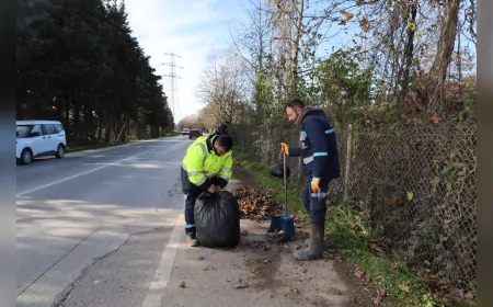 Kocaeli Büyükşehir Belediyesi’nden Dip Bucak Temizlik Hareketi