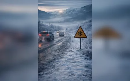 Burdur Valiliğinden Buzlanma ve Don Uyarısı