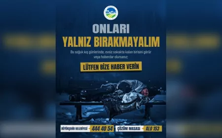 Sakarya Büyükşehir’den “Sokakta Kimse Kalmasın” Çağrısı