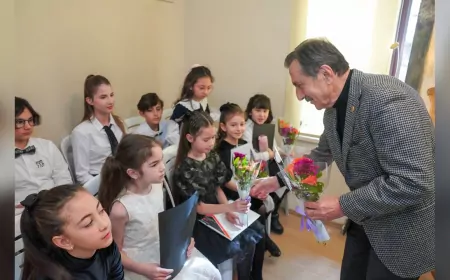 Tepebaşı’nda Yeni Yıl Piyano Konseri: Miniklerden Büyük Performans